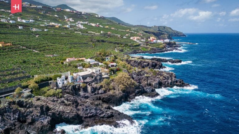 Het dorp San Andres op La Palma, een van de mooiste eilanden van Europa