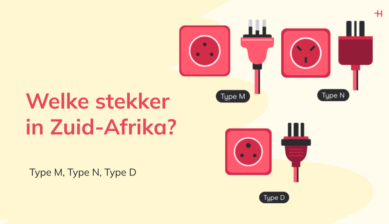 Afbeelding van de soorten stopcontacten die men gebruikt in Zuid-Afrika als uitgelichte afbeelding voor een artikel over stekker in Zuid-Afrika