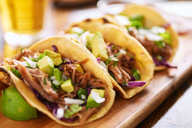 Verse Mexicaanse tacos