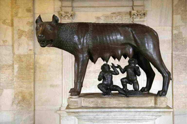 De Capitolijnse Wolf in Rome