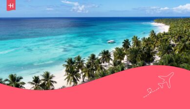 Isla Saona bij Punta Cana op de Dominicaanse republiek als uitgelichte afbeelding voor een artikel over de mooiste Caribische eilanden