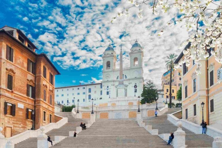 Spaanse trappen, een van de bekendste bezienswaardigheden van Rome
