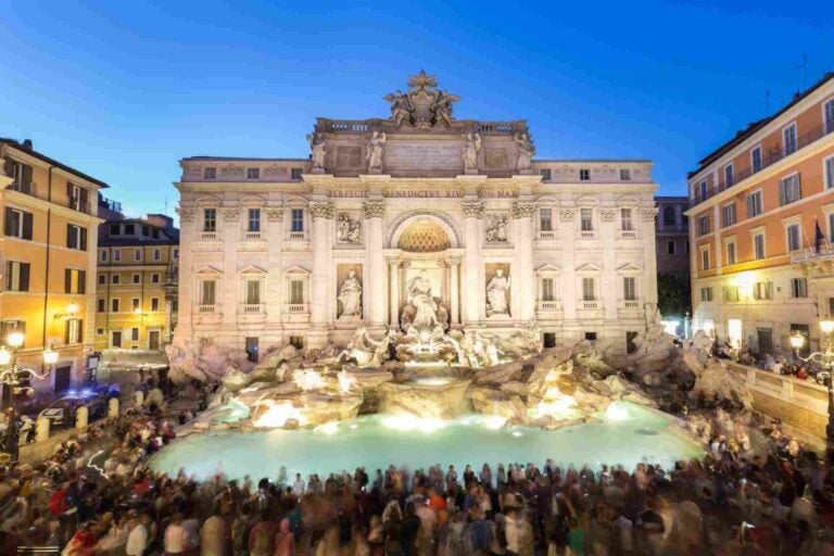 Trevifontein, een van de bekendste bezienswaardigheden van Rome