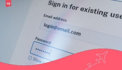Inlogscherm met e-mailadres en wachtwoord voor het maken van een e-mailaccount zonder telefoonnummer.
