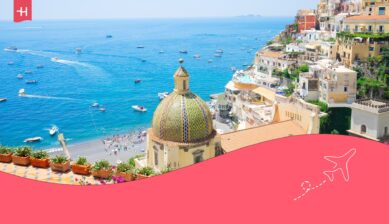 Sfeerbeeld van Positano als uitgelichte afbeelding voor een artikel over leuke weetjes over Italië