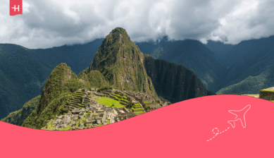 Machu Picchu en Huayna Picchu in Peru