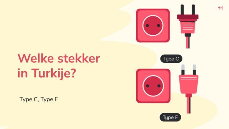 Type C en Type F stekkers voor Turkije