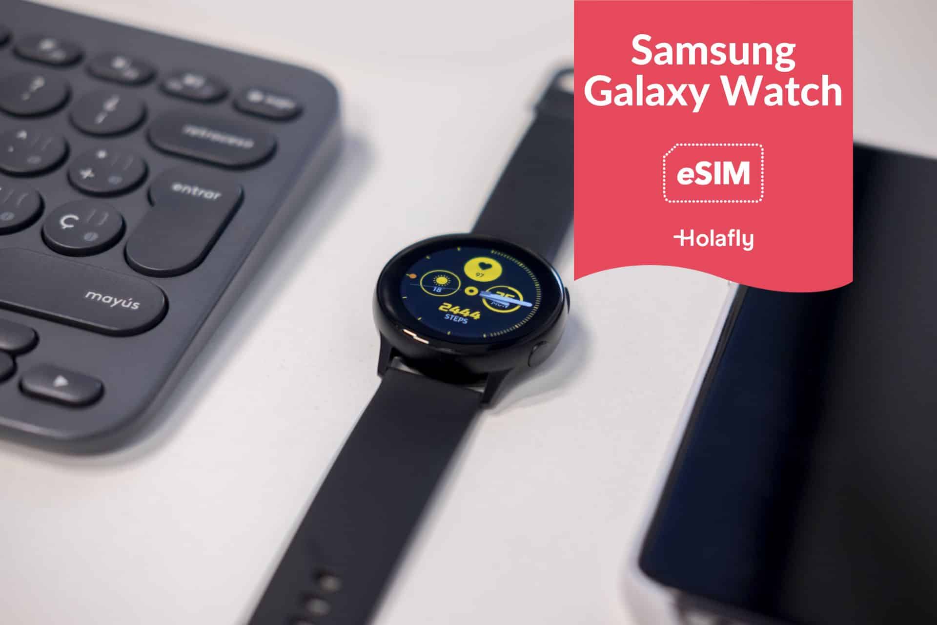 Samsung Galaxy Watch 向けeSIMのメイン画像 Holafly