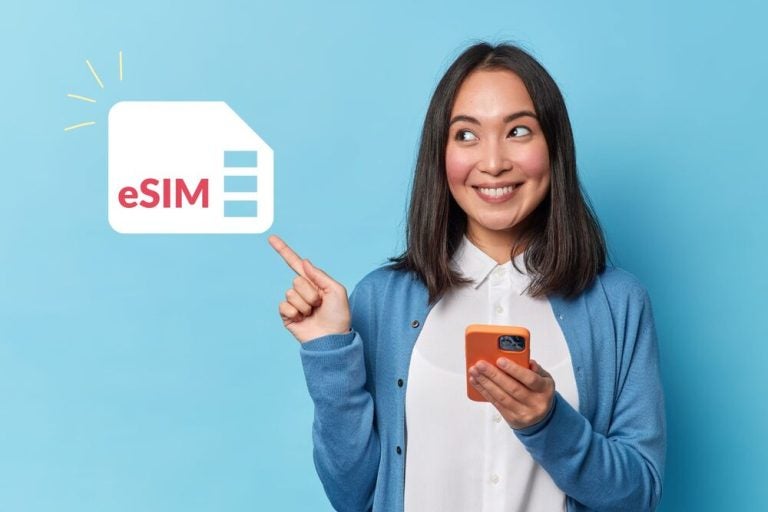 スマホの通信手段　eSIM