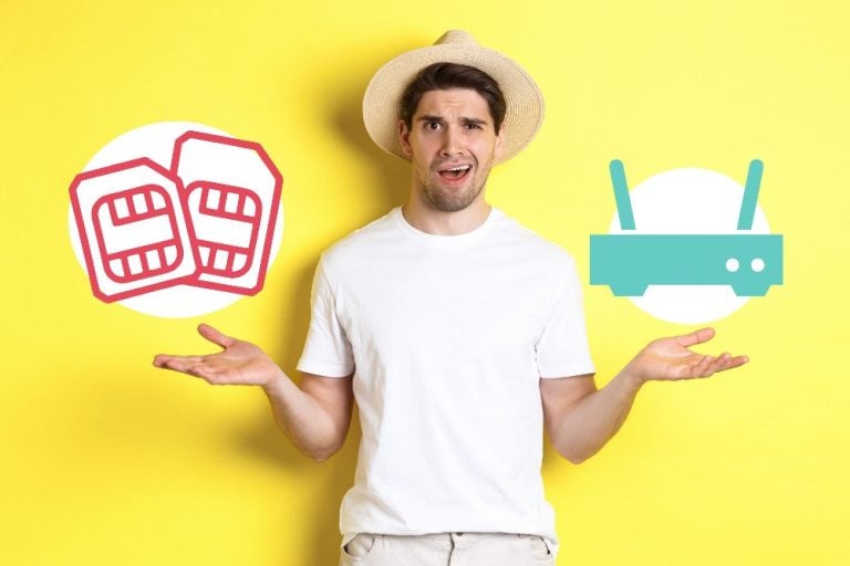 海外旅行にはレンタルWiFi？SIMカード？どちらが良いか検証しました！