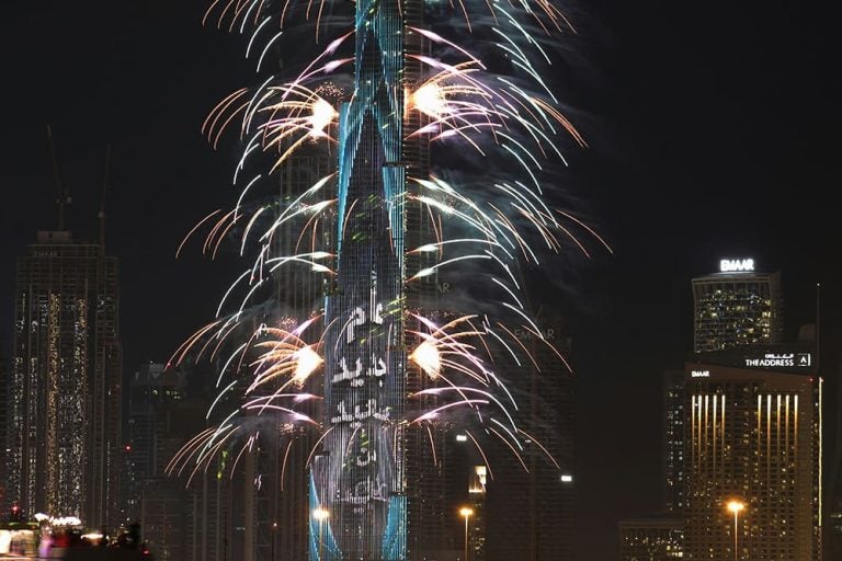 海外カウントダウン ドバイ アラブ首長国連邦