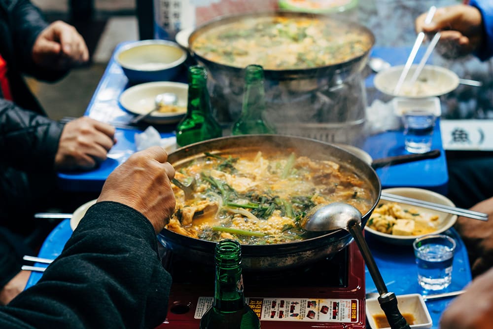 韓国旅行の注意点 食事の注文は2人前からの場合がある