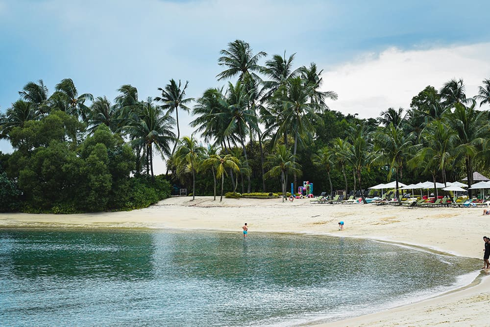 シンガポール観光地 シロソ・ビーチ