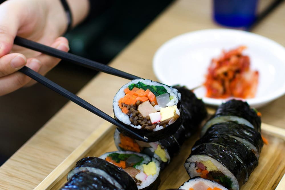 韓国女子旅 2泊3日モデルコース 空港で韓国グルメを食べる