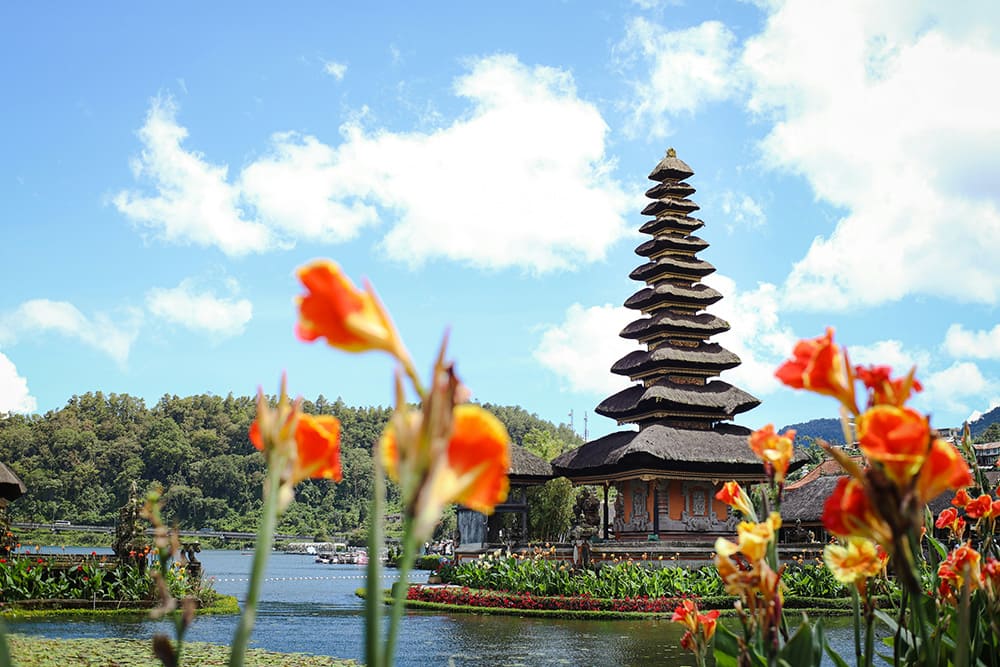 バリ観光地 ウルン・ダヌ・バトゥール寺院