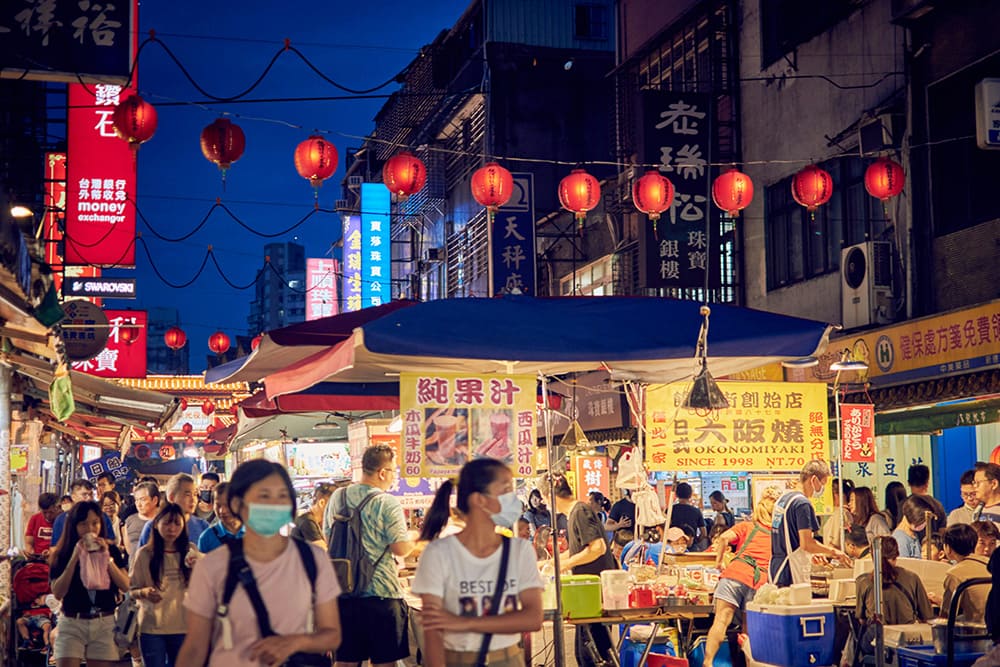 台湾の夜市を巡ってみる