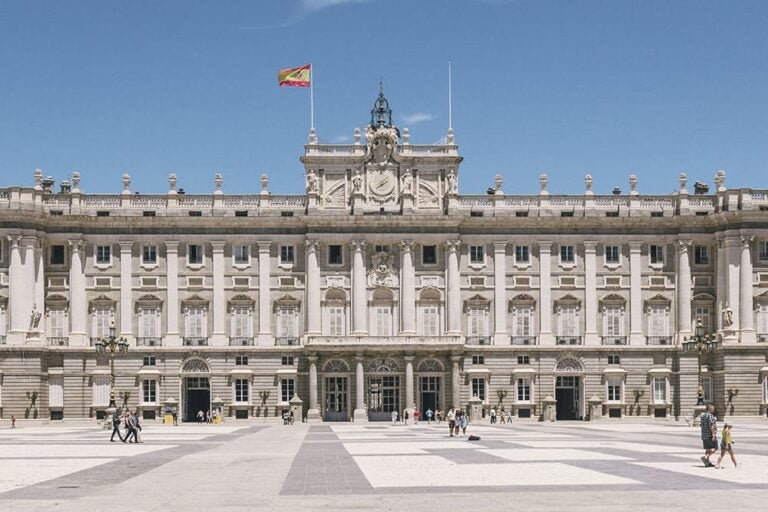マドリード王宮の外観