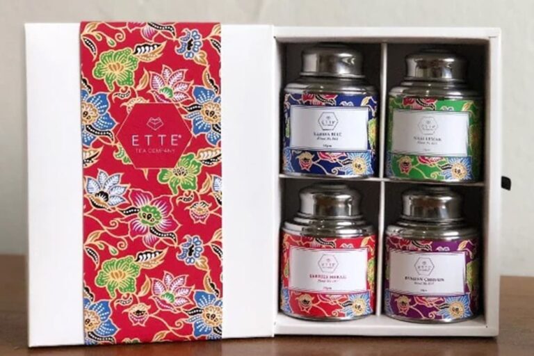 ETTE TEA COMPANYのシンガポール風味ブレンド紅茶ギフトセットの写真