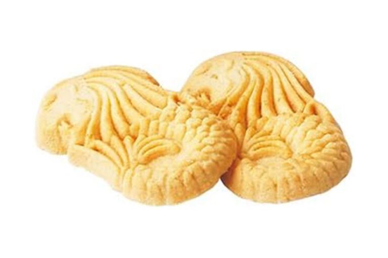 シンガポールのムスタファセンターで買えるマーライオン型クッキーのお土産写真