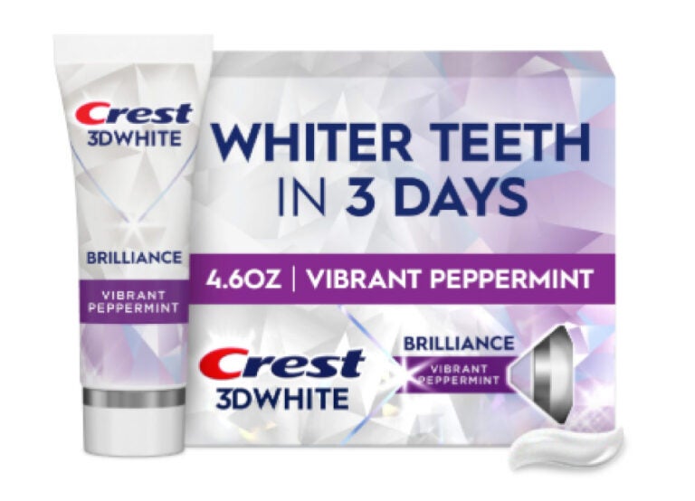 Crest 3D White Brillianceのホワイトニング歯磨き粉
