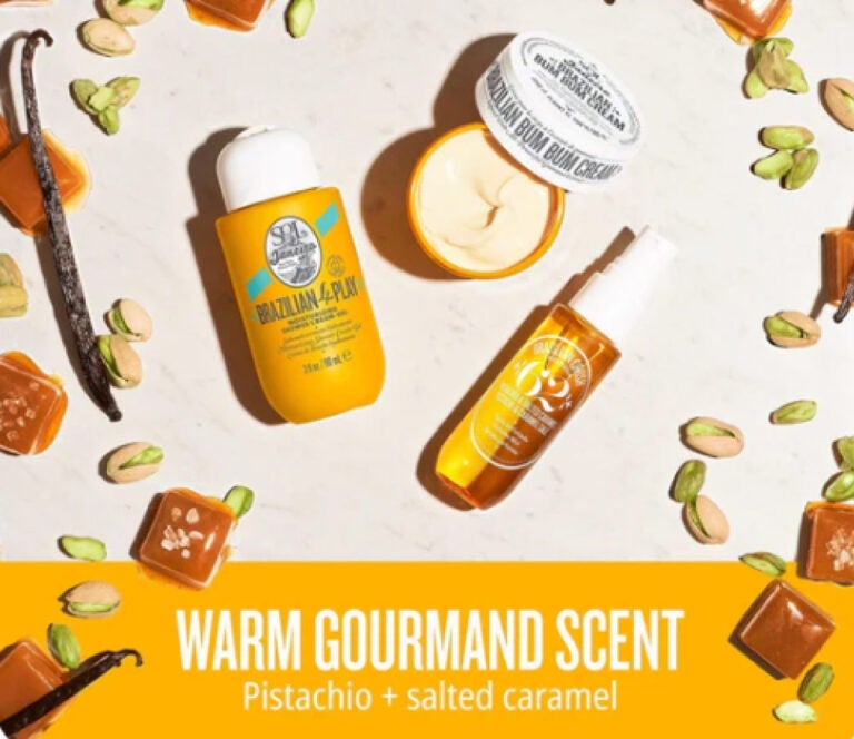 Sol de Janeiroのブラジリアンクリームとボディケア製品、ピスタチオと塩キャラメルの香り