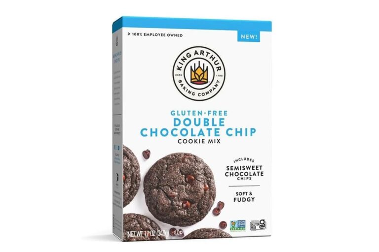 キング・アーサー・ベーキングのグルテンフリー・ダブルチョコチップクッキーミックスの箱
