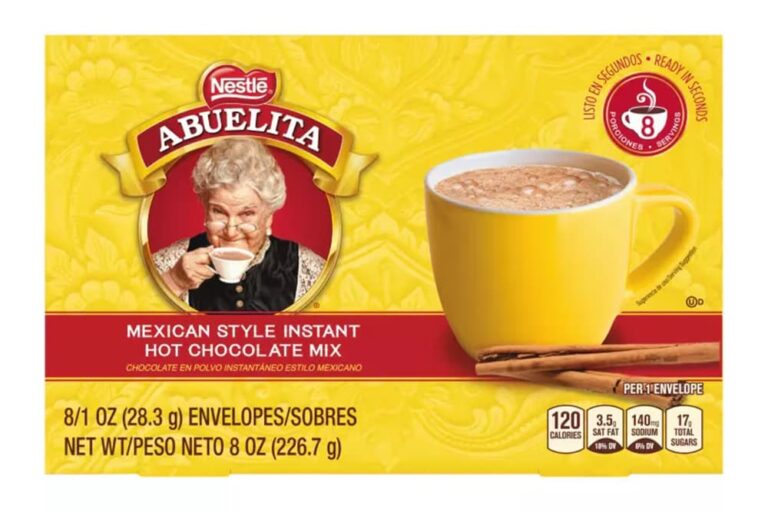 メキシコ定番のインスタントホットチョコレート「Abuelita」の箱
