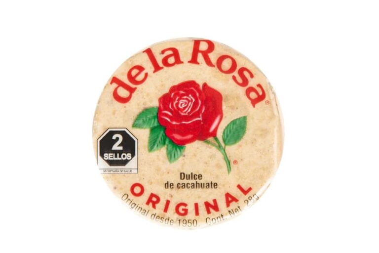 メキシコの定番お土産・マサパン「de la Rosa」の個包装パッケージ