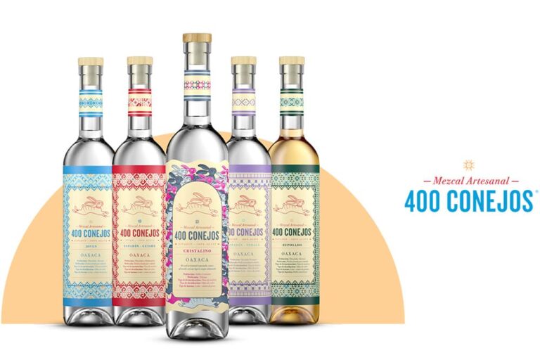 オアハカ産アルテサナル・メスカル「400 Conejos」の5種ボトルラインナップ