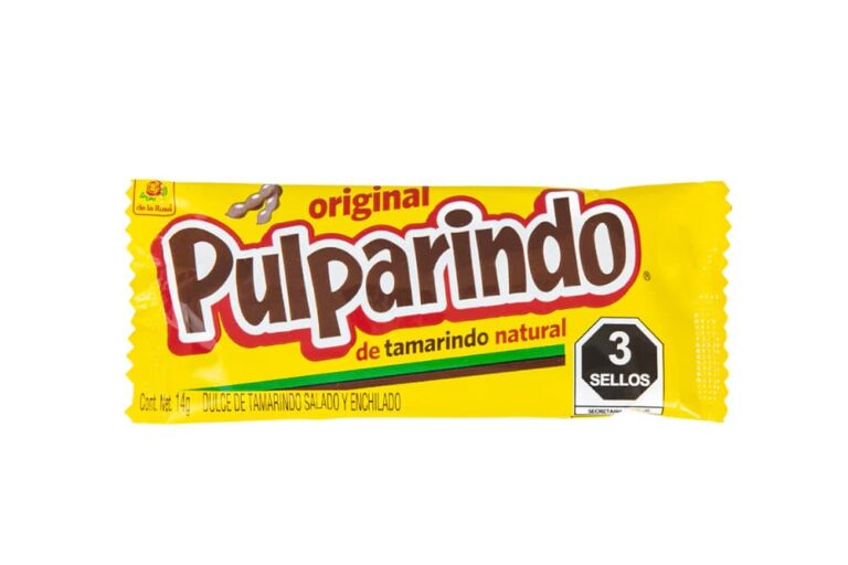 メキシコ定番の甘辛タマリンドキャンディー「Pulparindo」の個包装パッケージ