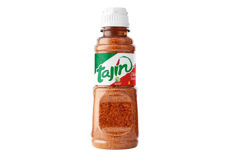 メキシコ発の定番調味料「Tajín」チリライムパウダーのボトル