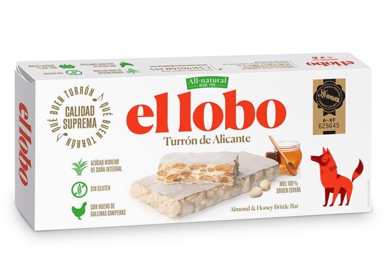 スペインの伝統菓子トゥロン（アリカンテ産）のパッケージ