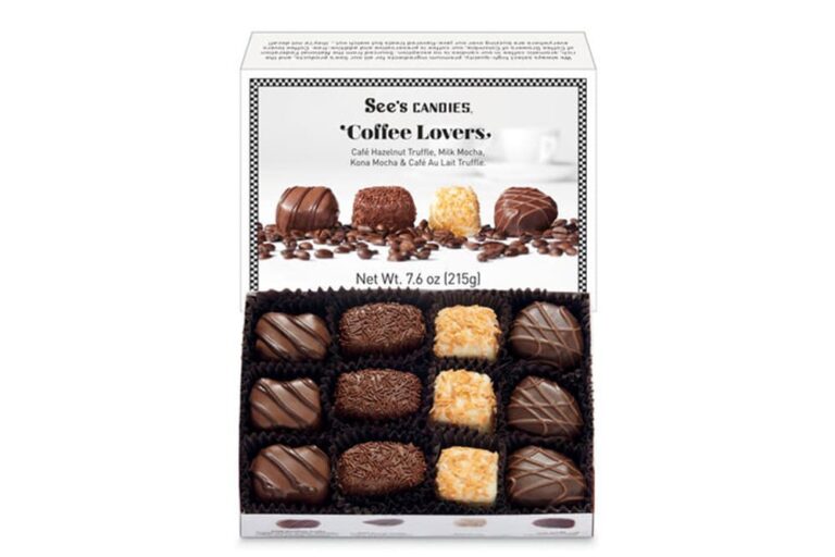 ロサンゼルス発祥の老舗チョコレートブランド「See's Candies」のコーヒーフレーバーチョコレート詰め合わせ