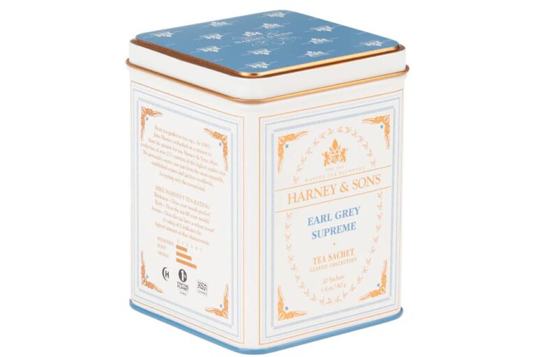 Harney & SonsのEarl Grey Supremeの缶入り紅茶