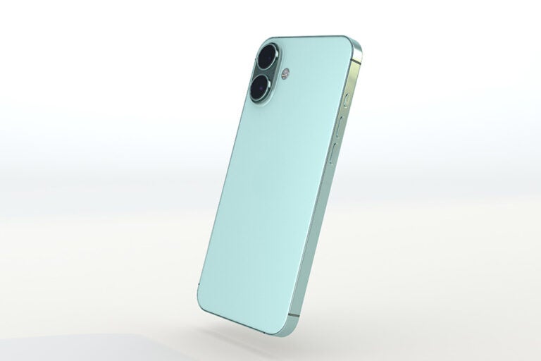 EIDが搭載されたスマートフォン本体の背面デザイン