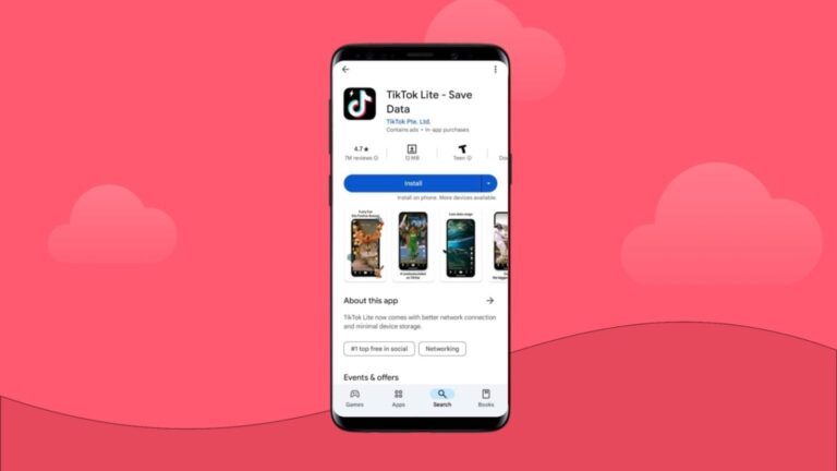 Google Playストアからダウンロードできる「TikTok Lite」
