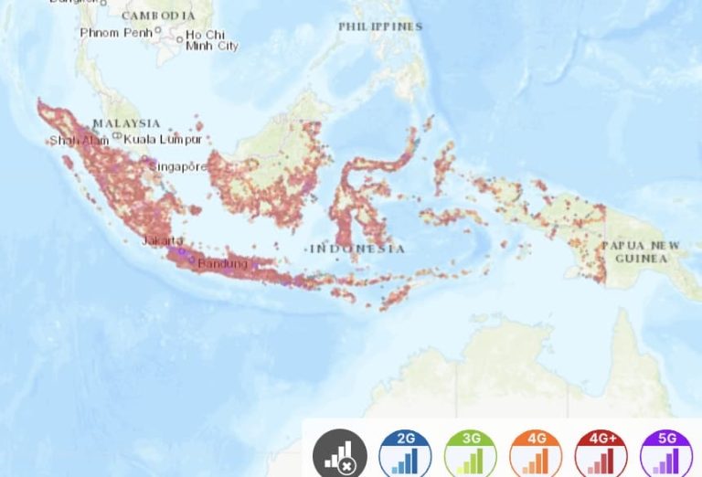 印尼電信公司 #1|Telkomsel 網路覆蓋率