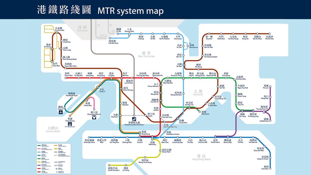 港鐵路線圖