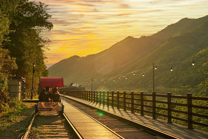 首爾近郊景點 - 江村鐵道自行車