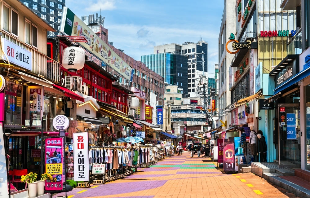 韓國住宿推薦區域:弘大