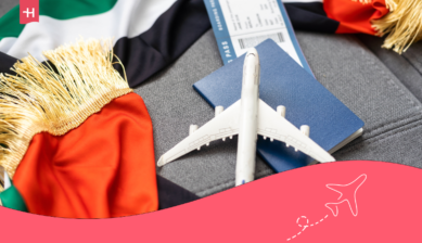 تذكرة سفر إلى الإمارات العربية مع استخدام ارخص شريحة بيانات في الإمارات