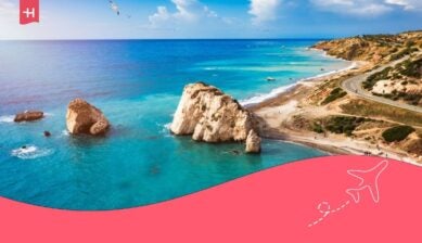 بيترا تو روميو (صخرة أفروديت)، مسقط رأس أفروديت، بافوس، قبرص.