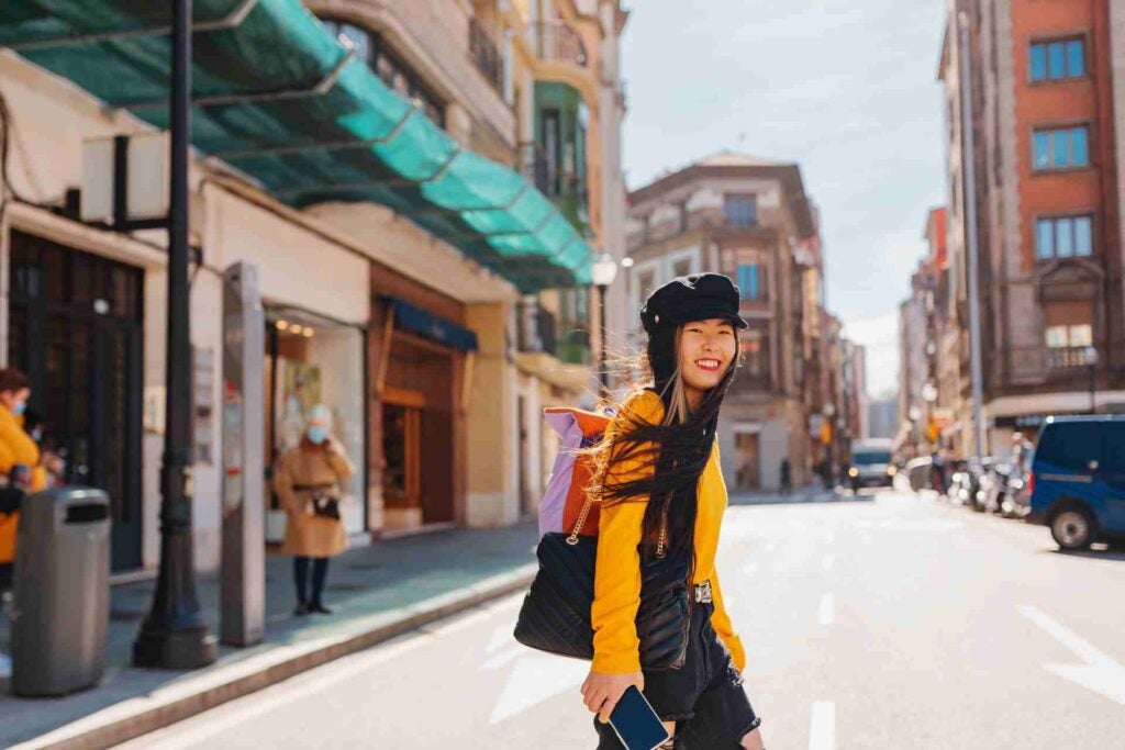 用手机导航散步欧洲