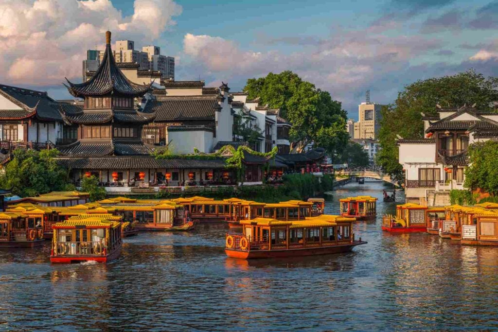 南京秦淮河夫子庙