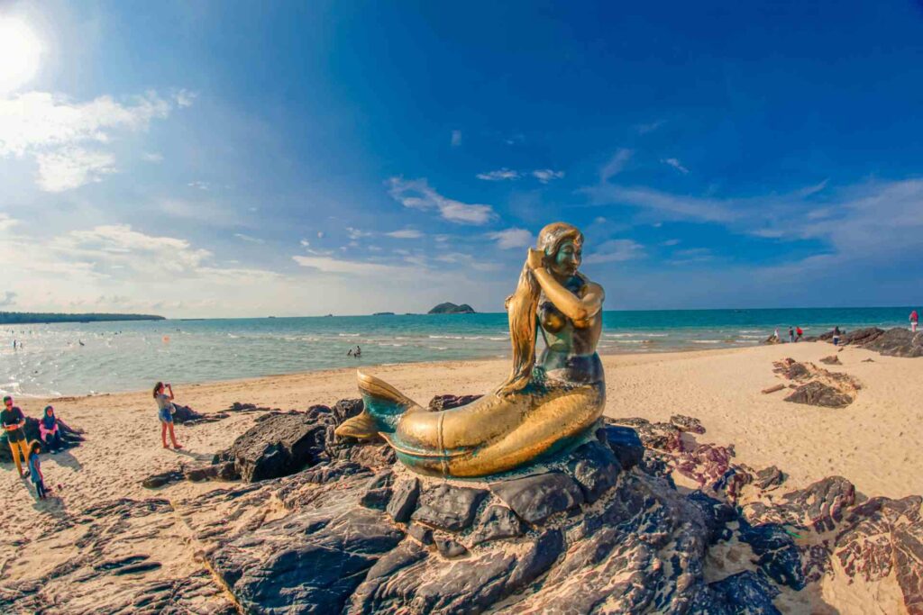 美人鱼海边
