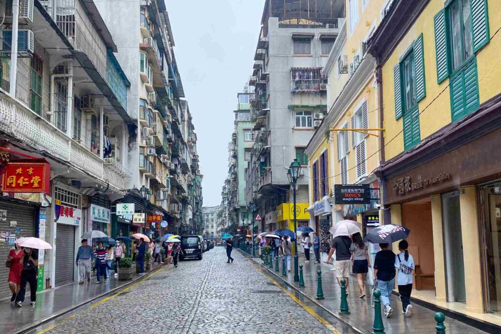 澳门疯堂斜巷