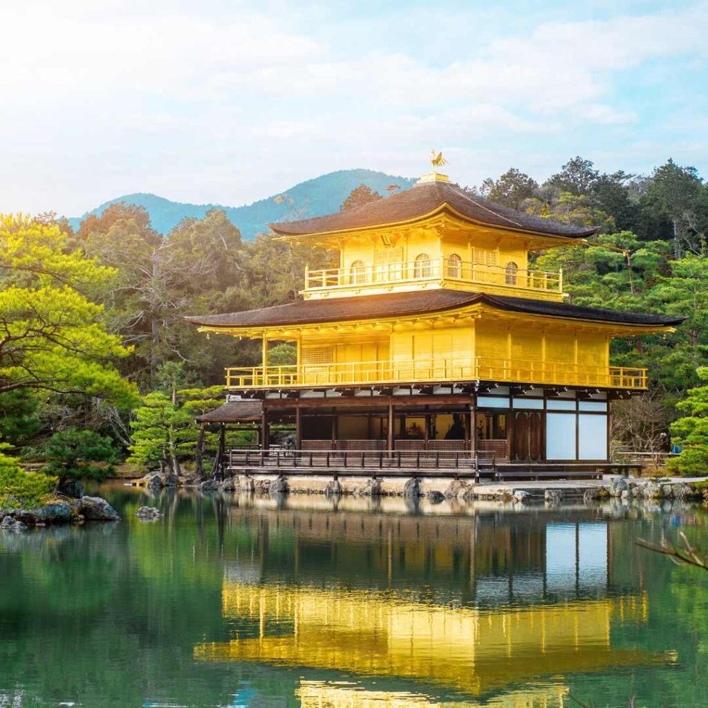 大阪京都奈良自由行：金阁寺