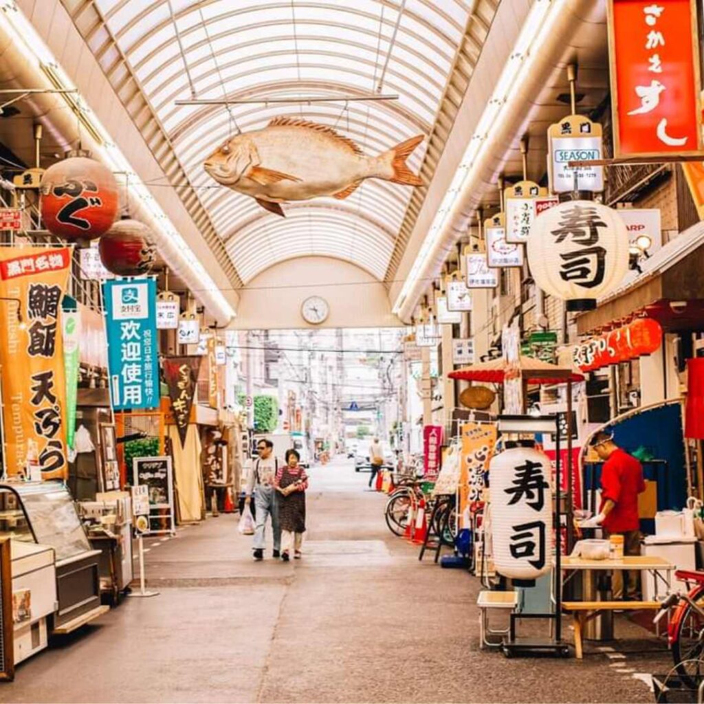 大阪京都奈良自由行：黑门市场