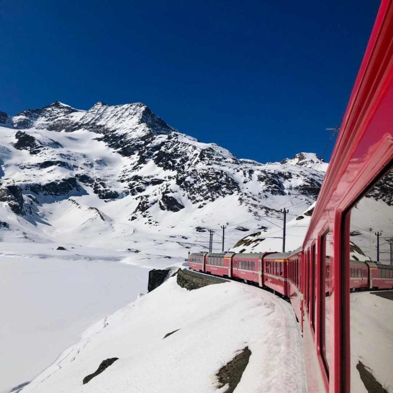 瑞士自由行:瑞士火车