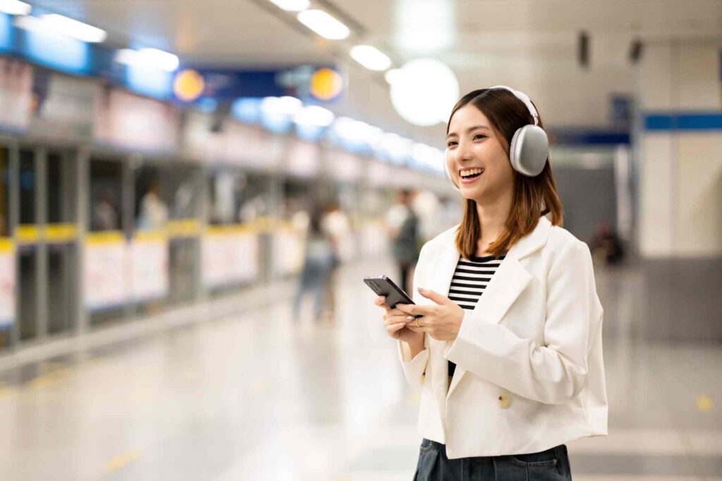 International roaming using phone